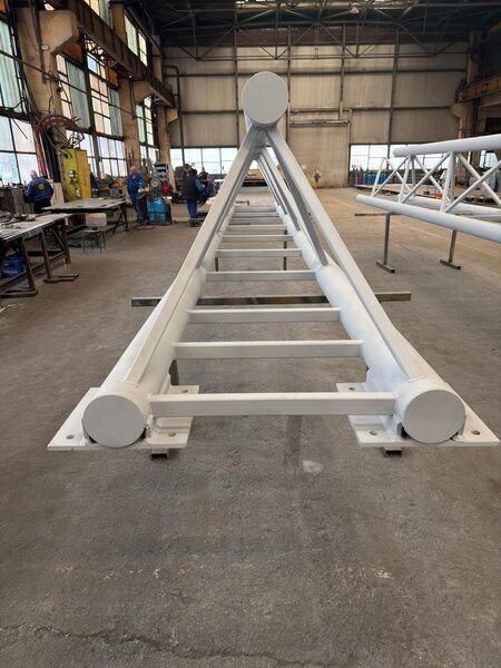 Grinda cu zabrele pentru supratraversare cu L = 18 m