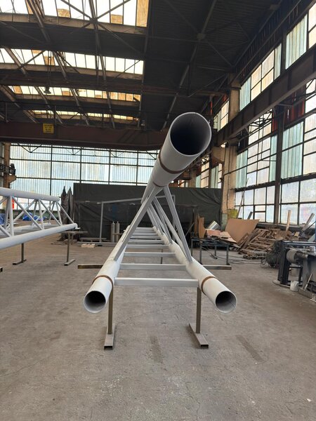 Grinda cu zabrele pentru supratraversare cu L = 18 m