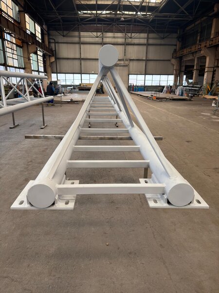 Grinda cu zabrele pentru supratraversare cu L = 18 m